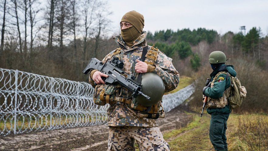 пограничники