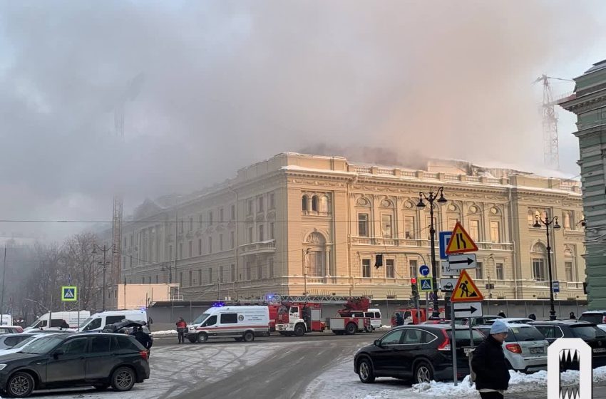  В Петербурге горит консерватория Римского-Корсакова
