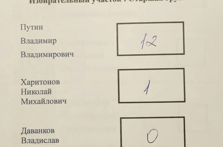  В Мурманской области провели президентские выборы для подопечных детского сада