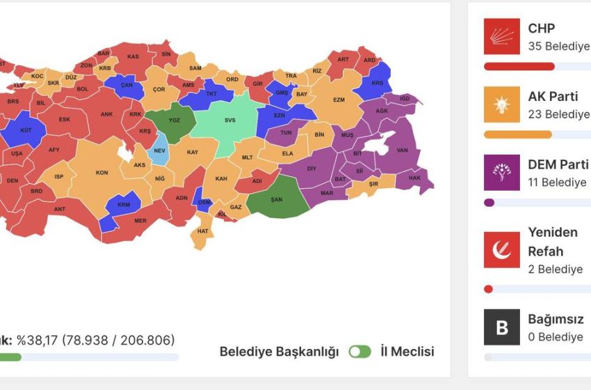  Оппозиция лидирует в большинстве регионов на выборах в Турции