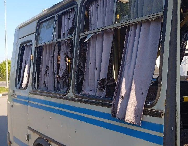  БПЛА атаковал автобус с людьми в Белгородской области