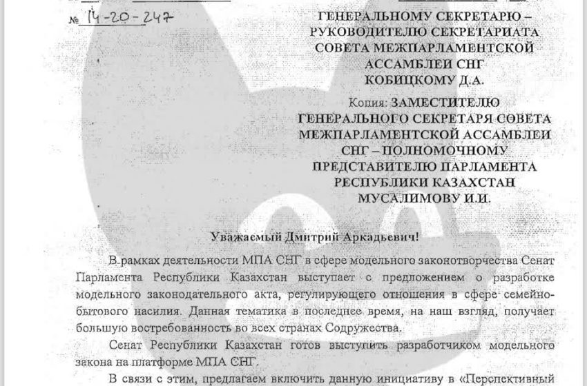  Россия и Казахстан готовят совместный законодательный акт, регулирующий отношения в сфере семейно-бытового насилия