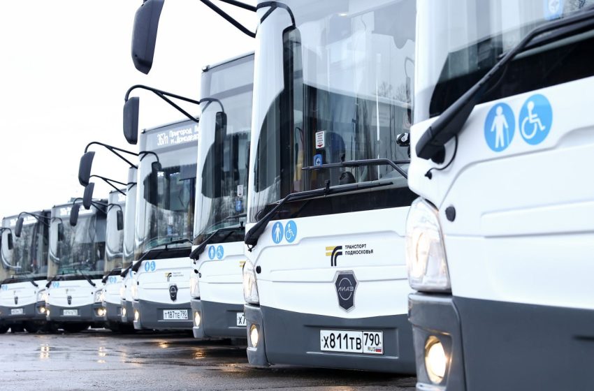  В Подмосковье к концу лета запустят 454 новых автобуса.