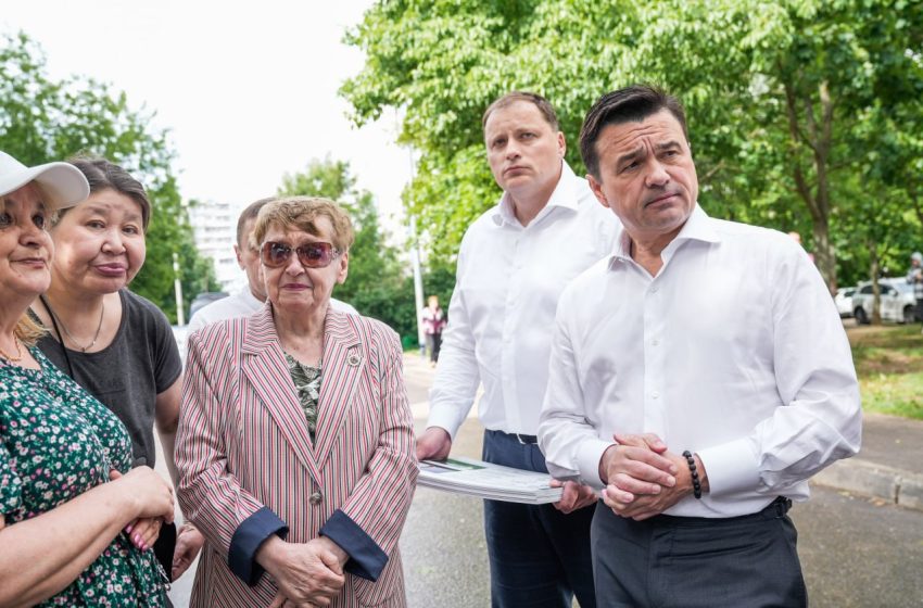  Губернатор Подмосковья проверил ход работ по капремонту теплосетей в Королеве.