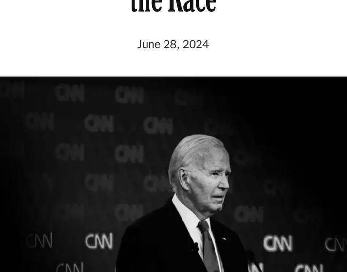  Редакция NYT призвала Байдена снять свою кандидатуру с выборов