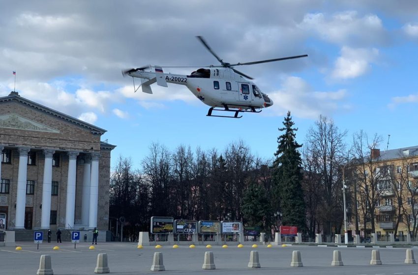  С начала года в Подмосковье санитарная авиация совершила 423 вылета.