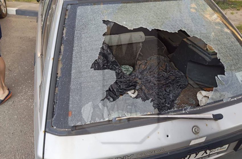  В Воронеже БПЛА при падении повредил фасад верхних этажей жилого дома