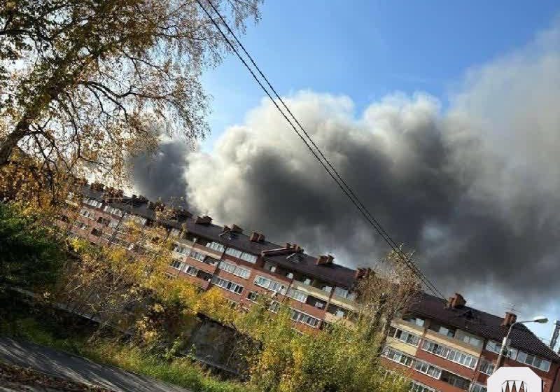 В Перми произошел пожар на химическом заводе «Камтэкс-Химпром»