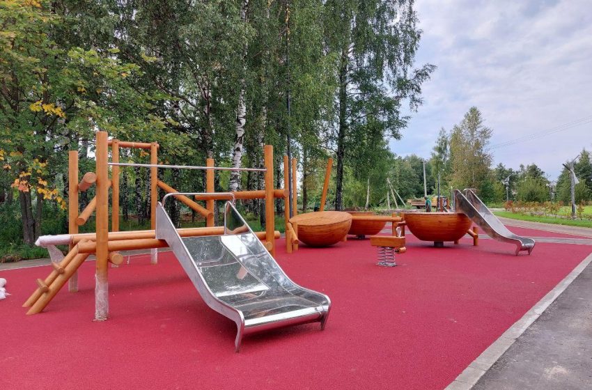  В Павловском Посаде завершили благоустройство рекреационной зоны.