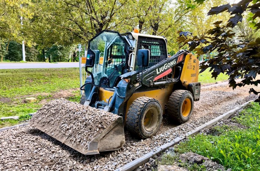  В Подмосковье построили 64 новых тротуара.