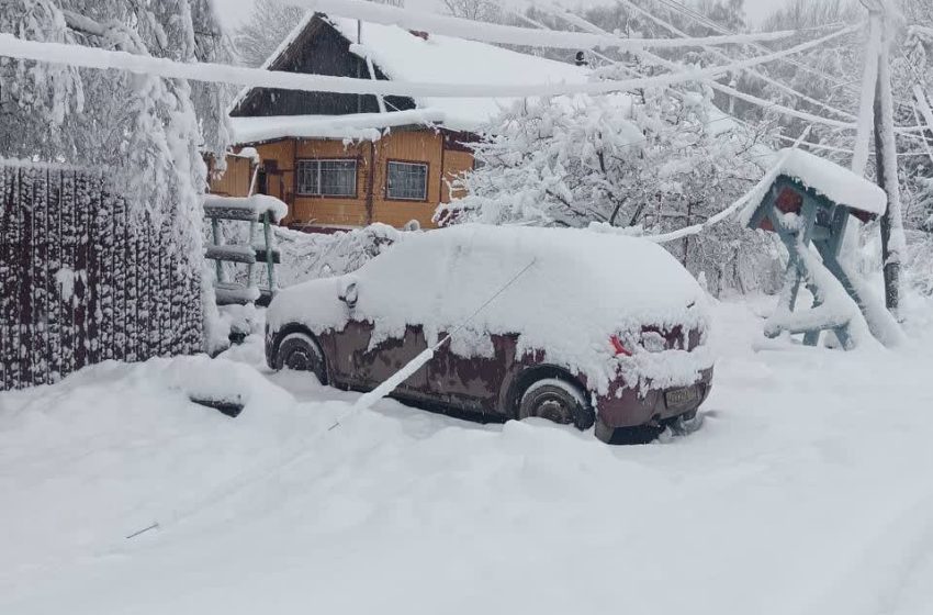  В тверском поселке двое суток нет электричества