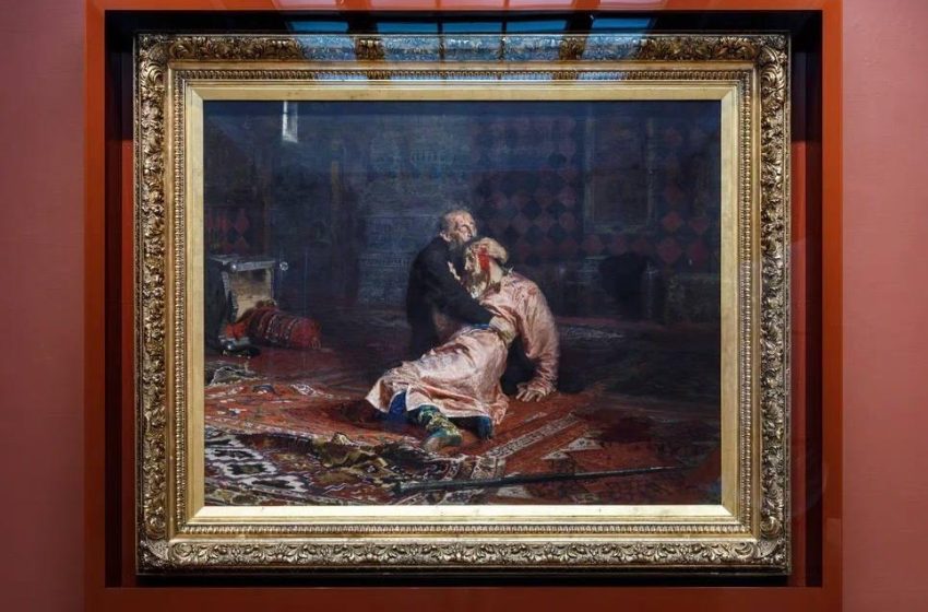  Картина «Иван Грозный и сын его Иван» вернулась Третьяковскую галерею