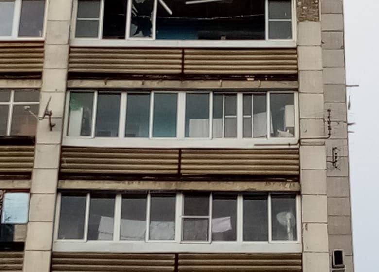 В Воронеже БПЛА атаковал жилую многоэтажку