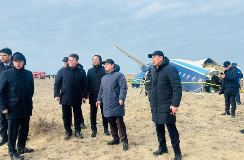  25 выживших после крушения самолета в Актау