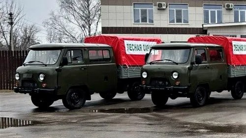 Лесопожарные станции Подмосковья пополнились новой техникой.  