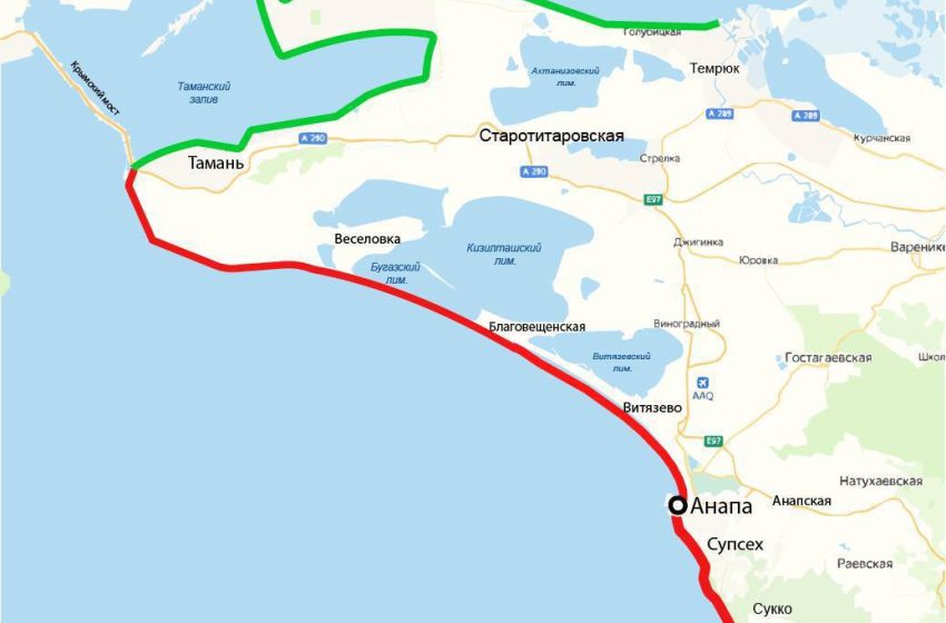  Все пляжи Анапы оказались в зоне ЧС