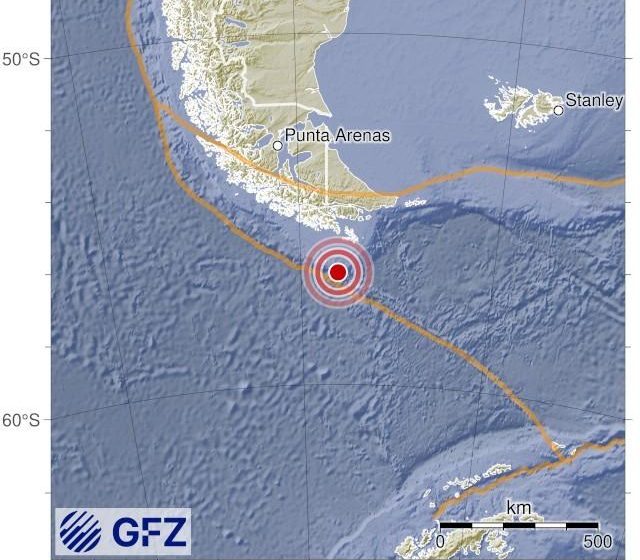  Землетрясение 7,5 баллов произошло у берегов Чили