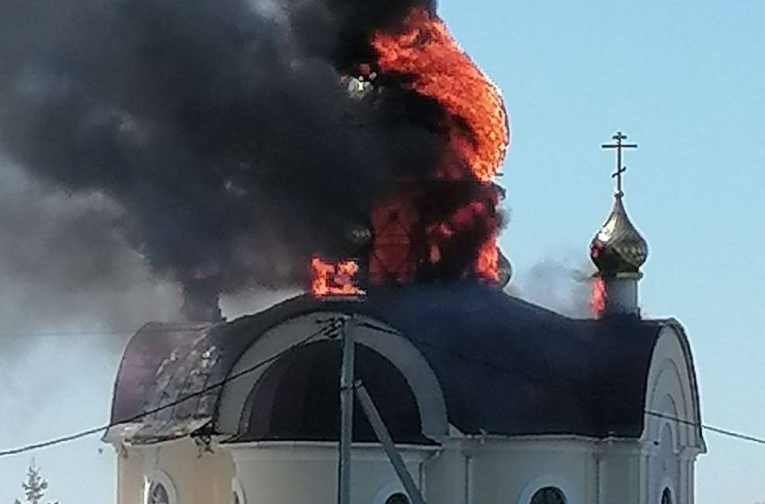 БПЛА атаковали храм в Белгородской области