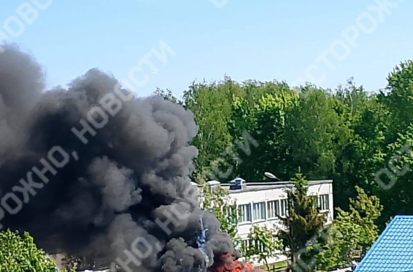 В Подмосковье взорвался автобус