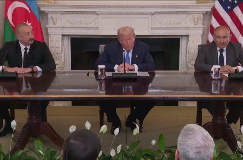  Трамп заявил, что Армения и Азербайджан договорились об отказе от военного противостояния